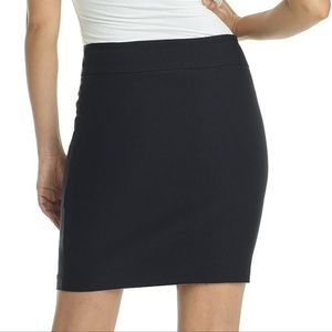 Rekucci Women's Ease Into Comfort Above The Knee Stretch Pencil Skirt 19 inch